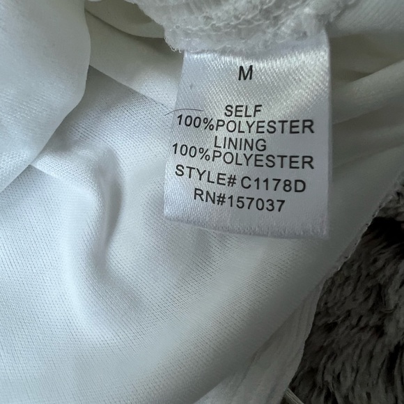 12th Tribe White Open Back Dress - Picture 5 of 6